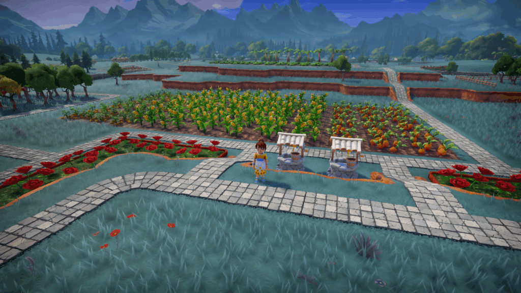 Farm Together 2 – Die perfekte Entspannung für Zwischendurch 2 Farm Together 2 mit Feldern und Wegen