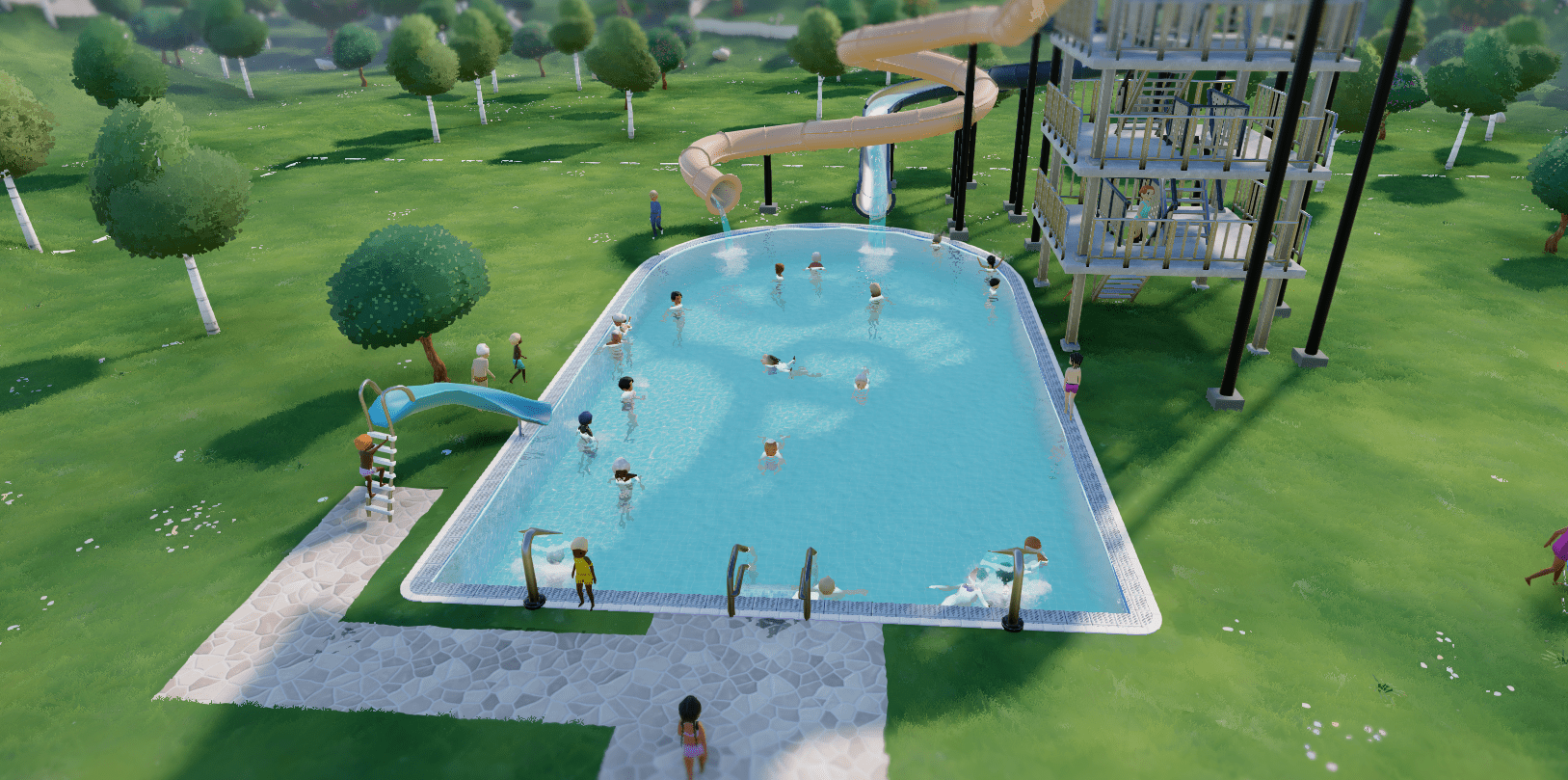 Aquapark Tycoon – Jetzt selbst in die Demo eintauchen! 4 Screenshot 2025 06 14 183258