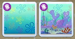 Die Sims 4 "SpongeBob Haus-Set" zusammen mit dem "Die Sims 4 SpongeBob Kinderzimmer-Set" 6 Waende Spongebob Kinderzimmer