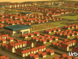 Einblick in Urbanist, Übersicht über eine Stadt.