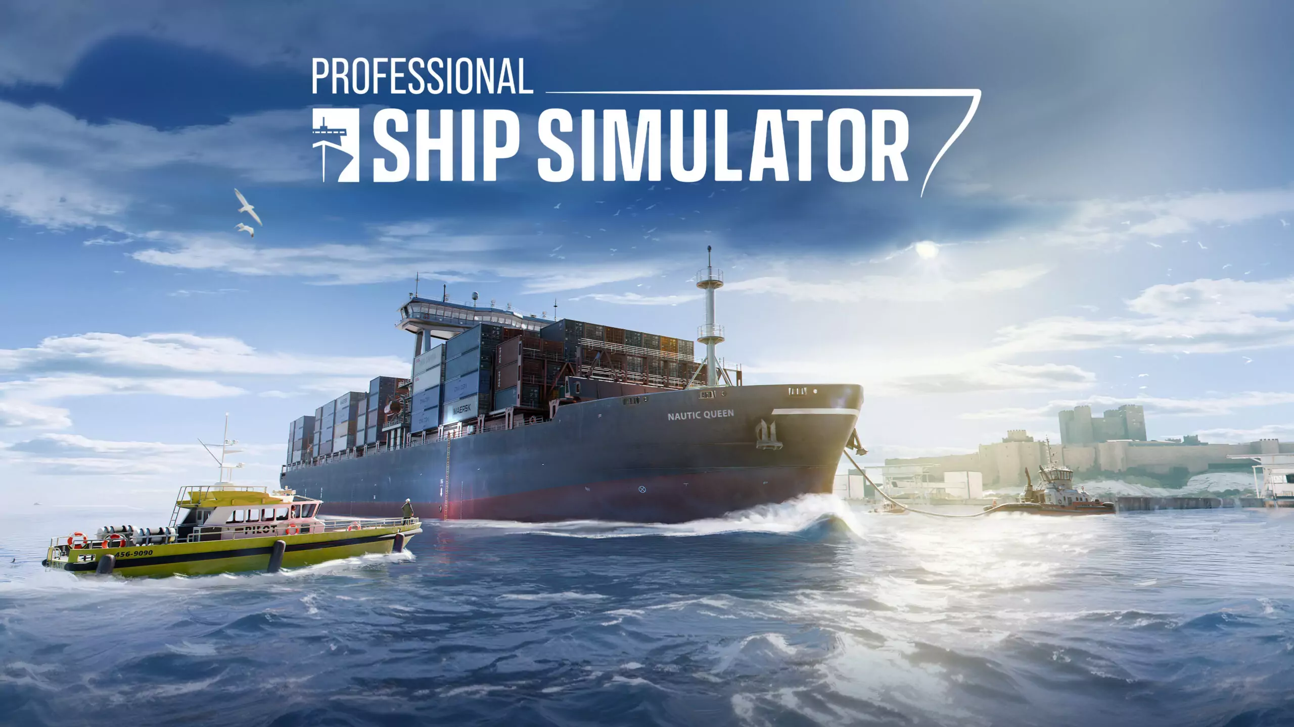 Professional Ship Simulator: 5 Fakten zum Start auf Steam 1 Keyart PSS 3840x2160 Logo scaled 1