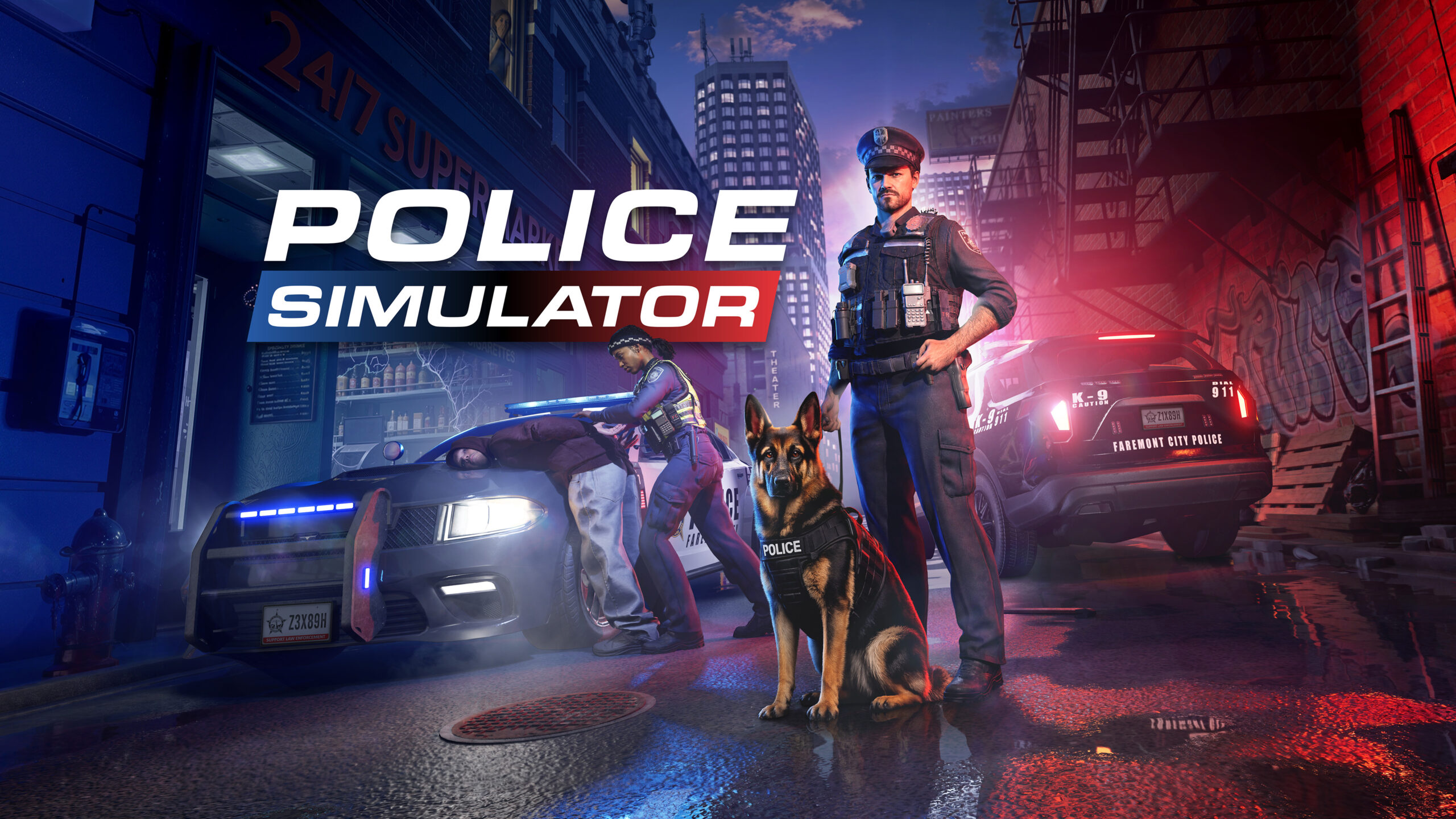 Police Simulator offiziell vorgestellt: Ist es Police Simulator: Patrol Officers 2.0? 1 Police Simulator Keyart