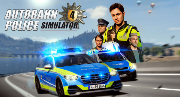 Autobahn Polizei Simulator 4: Offiziell für 2026 angekündigt 1 Artwork vom Autobahn Polizei Simulator 4